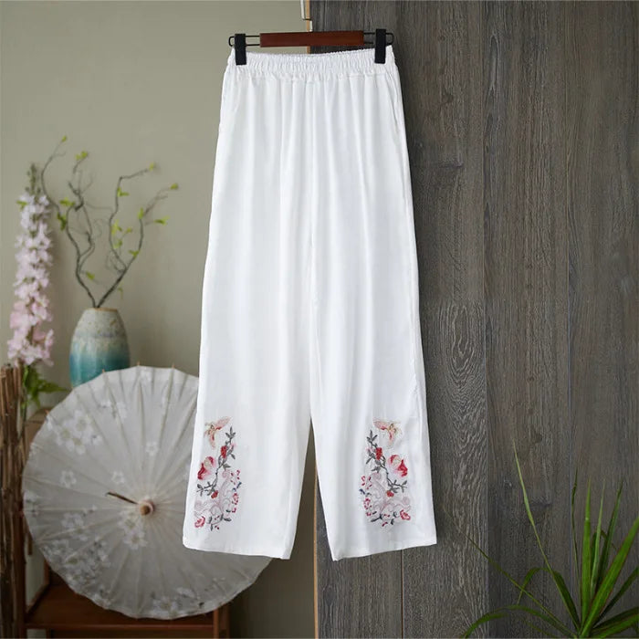 Pantalons de survêtement pour femmes, vêtements Y2K, style ethnique, vintage, streetwear, élégants, à la mode, pantalons à jambes larges, joggings décontractés et amples