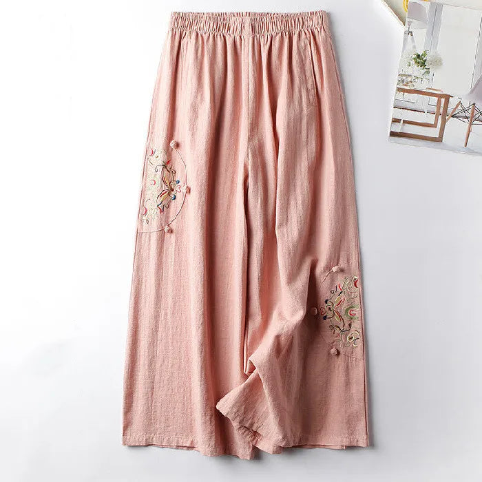 Pantalons de survêtement pour femmes, vêtements Y2K, style ethnique, vintage, streetwear, élégants, à la mode, pantalons à jambes larges, joggings décontractés et amples