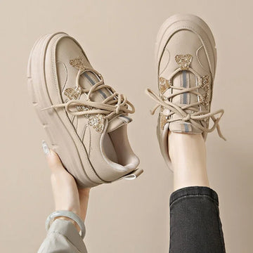 Tendances mode 2025 : chaussures à paillettes à plateforme haute pour femmes, offres élégantes et bon marché, chaussures de créateur de luxe décontractées (39 %) pour femmes