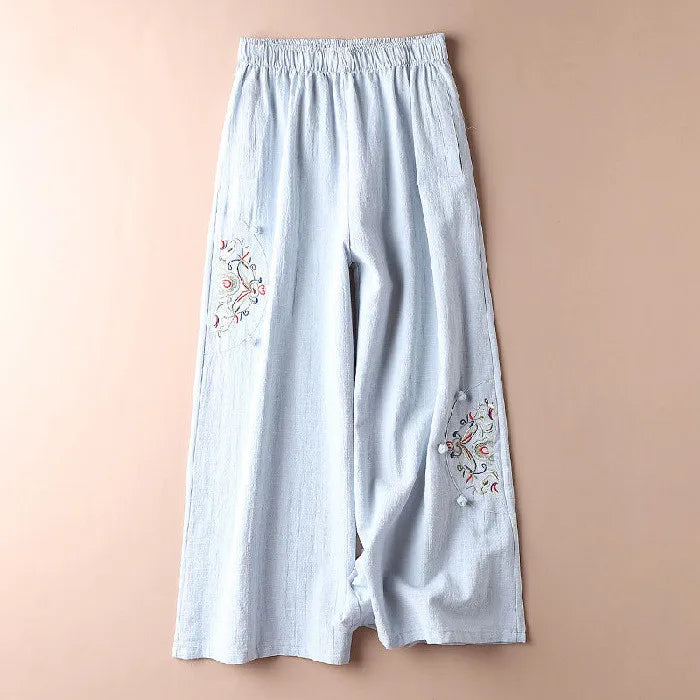 Pantalons de survêtement pour femmes, vêtements Y2K, style ethnique, vintage, streetwear, élégants, à la mode, pantalons à jambes larges, joggings décontractés et amples