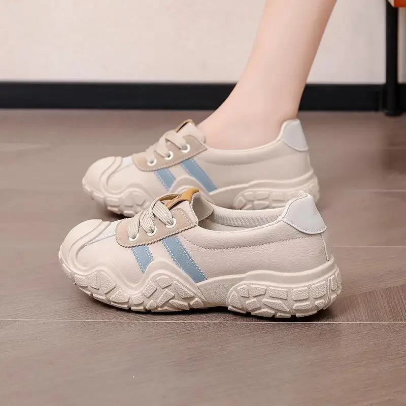 Chaussures de sport à lacets pour femmes, chaussures vulcanisées originales pour la routine quotidienne, en solde, offres de chaussures de marche de luxe de créateur, pointure 39 pour femmes