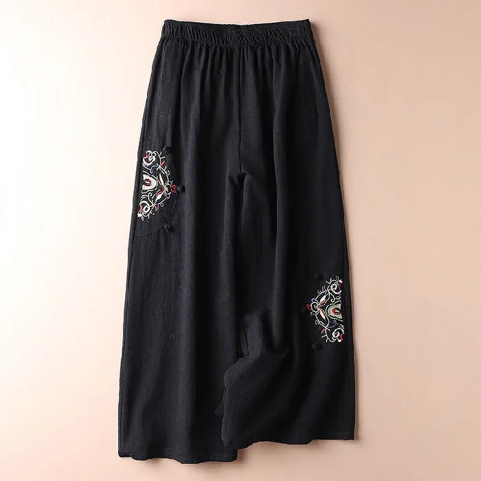 Pantalons de survêtement pour femmes, vêtements Y2K, style ethnique, vintage, streetwear, élégants, à la mode, pantalons à jambes larges, joggings décontractés et amples
